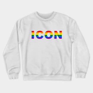 gay icon Crewneck Sweatshirt